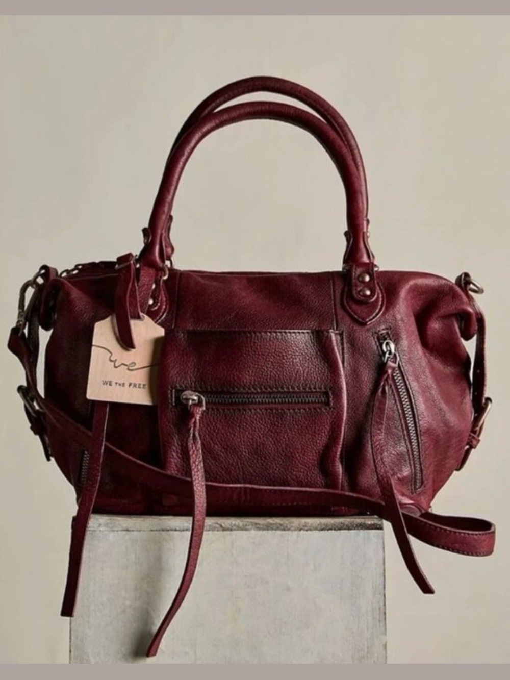FREE PEOPLE WE THE FREE BABY EMERSON in RED ROCK NWT sz Small